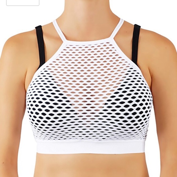 vesi star Other - Mesh sports bra white and black